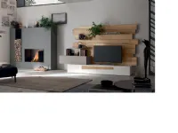 Porta tv Design rovere Maronese in legno in Offerta Outlet