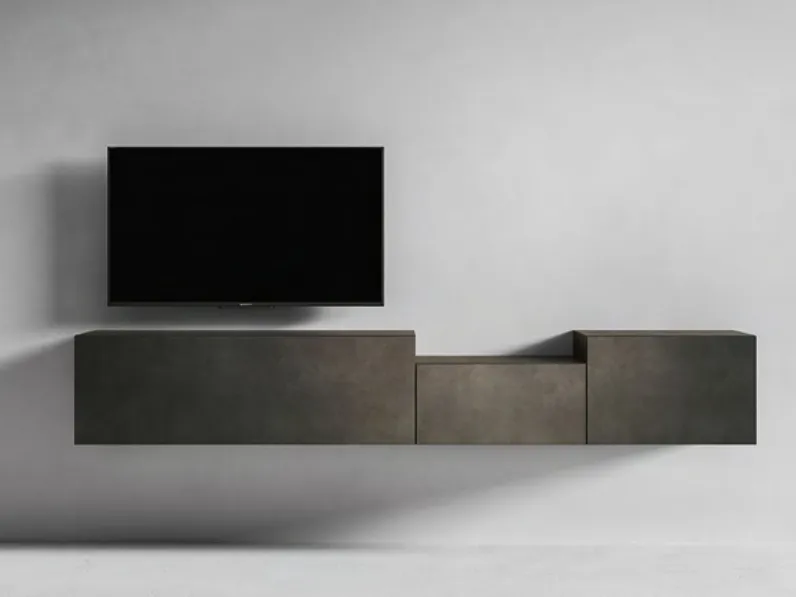 Porta tv I-modulart 6 Presotto italia in stile design a prezzo ribassato