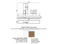 Mobile soggiorno modello I-modulart 6 di Presotto scontato -25%