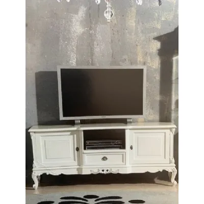 Porta tv in laccato opaco stile classico Porta tv Artigianale