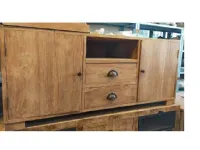 Mobile porta tv Teak massello riciclato di Artigianale con uno SCONTO IMPERDIBILE