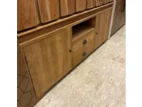 Mobile modello Teak massello riciclato porta tv di Artigianale in Offerta Outlet