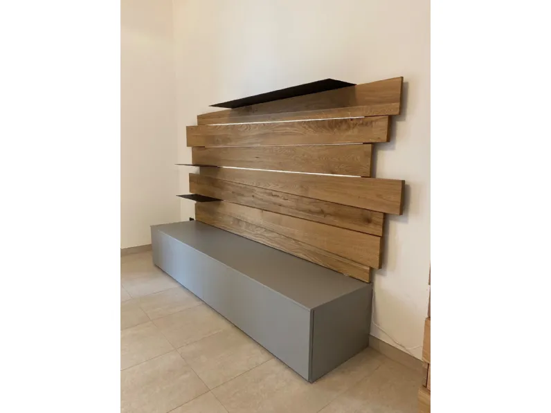Porta tv in stile design Maronese in legno Offerta Outlet