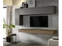 Porta tv in stile moderno Artigianale in laccato opaco Offerta Outlet