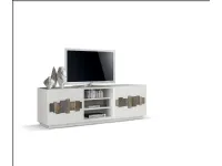 Porta tv in stile moderno Artigianale in legno Offerta Outlet