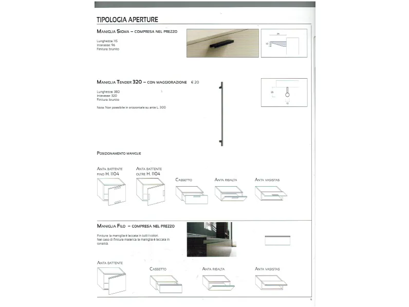 Porta tv Mottes mobili composizione modulo 14 Artigianale OFFERTA OUTLET