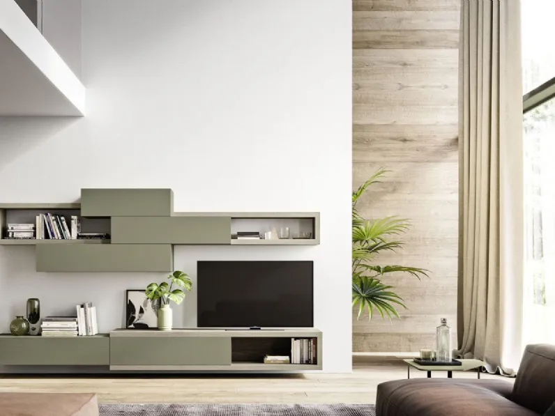 Parete attrezzata System day della firma Homes con un ribasso esclusivo