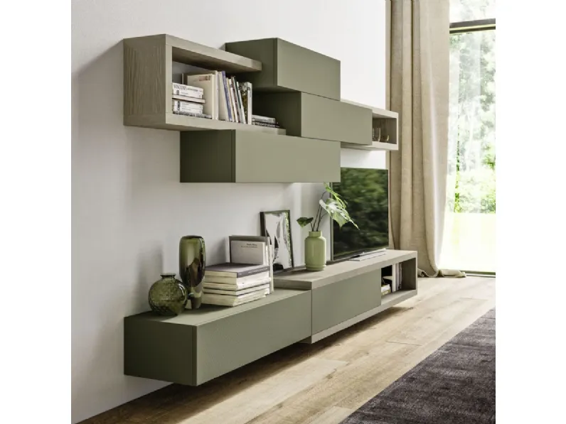 Parete attrezzata System day della firma Homes con un ribasso esclusivo