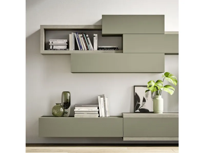 Parete attrezzata System day della firma Homes con un ribasso esclusivo
