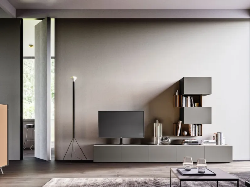 Parete attrezzata System day di Orme in OFFERTA OUTLET