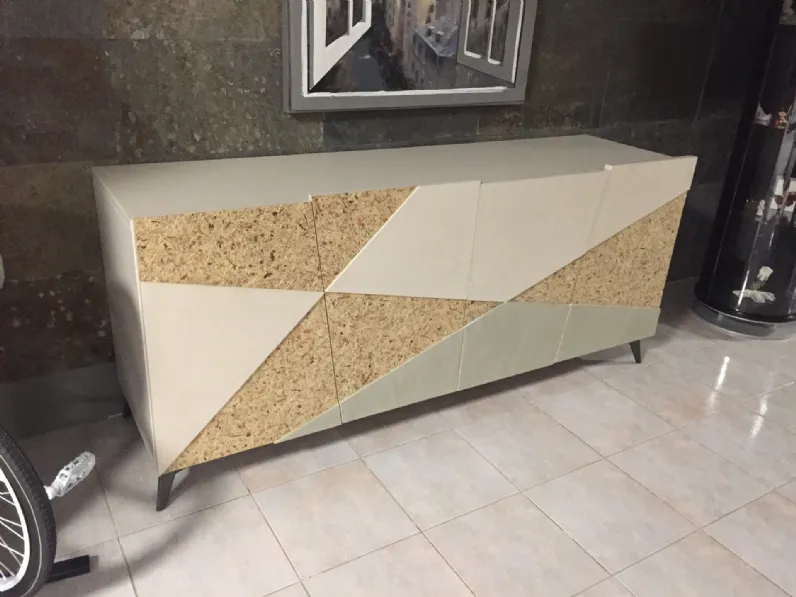 Madia di Artigianale in laccato opaco Madia alasia a prezzo Outlet