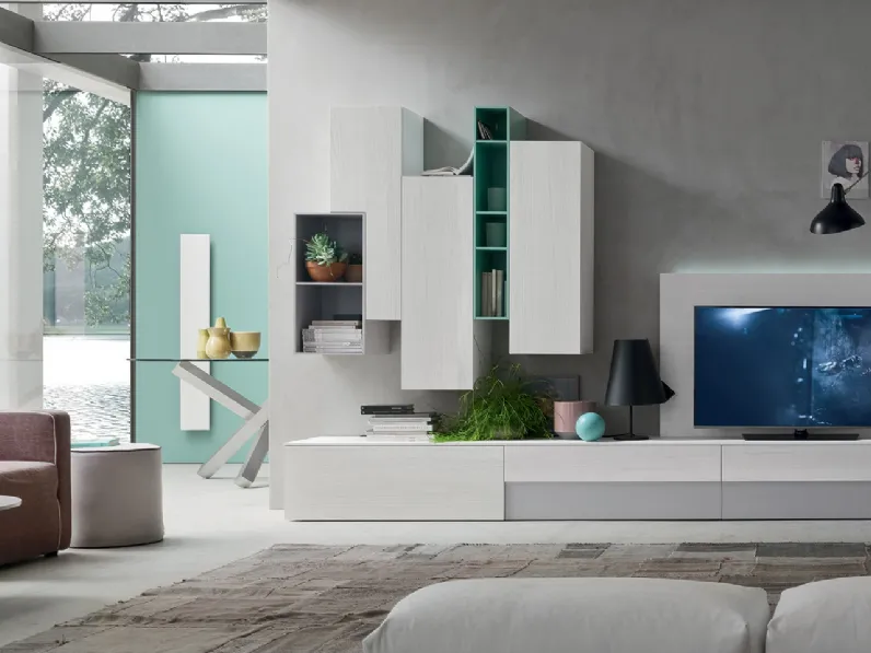 Parete attrezzata Sa 1558 di Maronese acf in OFFERTA OUTLET