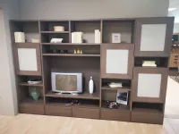 Soggiorno completo Wood di Grattarola in stile moderno a prezzi outlet