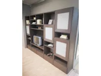 Soggiorno completo Wood di Grattarola in stile moderno a prezzi outlet