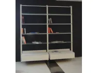 Soggiorno Desalto Libreria Vetro Librerie Moderno