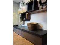 mobile soggiorno moderno  in legno e bambu in offerta 