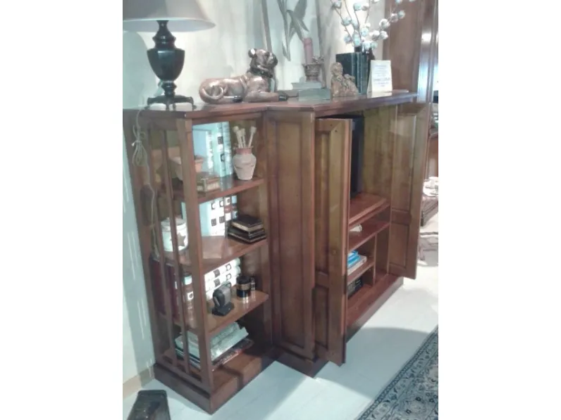 Libreria Credenza porta tv stile classico di Grande arredo in offerta