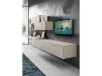 Parete attrezzata Mobile per televisione Mobil spa in stile moderno a prezzo scontato