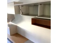 Parete attrezzata Parete soggiono santa lucia decorativo e legno nodato di Santalucia in OFFERTA OUTLET