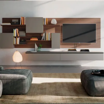 Parete attrezzata Light composizione 2 di Orme scontata del 30%