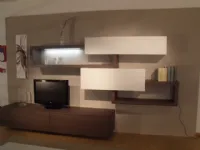 Soggiorno Sangiacomo Living system lampo Legno Pareti attrezzate Moderno