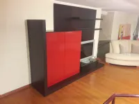 PARETE SOGGIORNO PORTA TV ROVERE MORO 