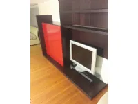 SOGGIORNO VERO LEGNO ROVERE MORO E ANTE LUCIDE 