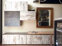 soggiorno  etnico moderno legno  vintage   in offerta