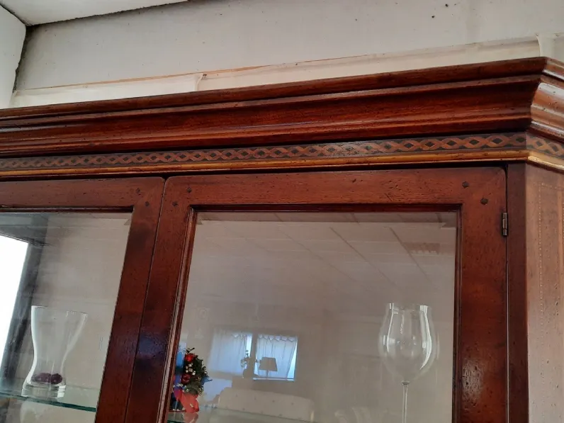 Vetrinetta 2034 Artigianale in legno a prezzo Outlet