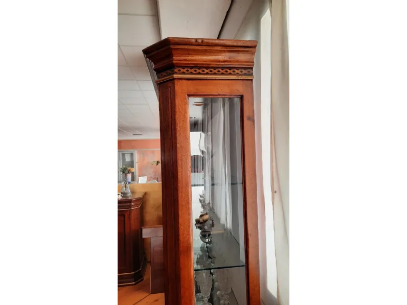 Vetrinetta 2034 Artigianale in legno a prezzo Outlet