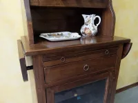 Vetrinetta in legno stile classico Cantina Artigianale