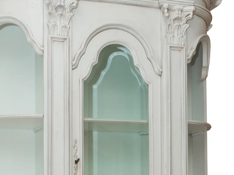 Vetrinetta in legno stile design Barocco Artigianale