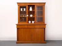 Vetrinetta Vetrina libreria Miazzo in legno a prezzo scontato