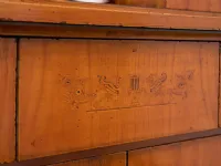 Vetrinetta Vetrina libreria Miazzo in legno a prezzo scontato