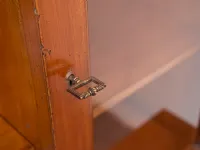 Vetrinetta Vetrina libreria Miazzo in legno a prezzo scontato