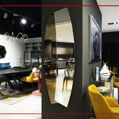 Specchio design Double di Bontempi scontato -30%