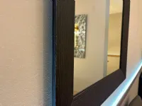 Specchio stile moderna modello Double in OFFERTA OUTLET 