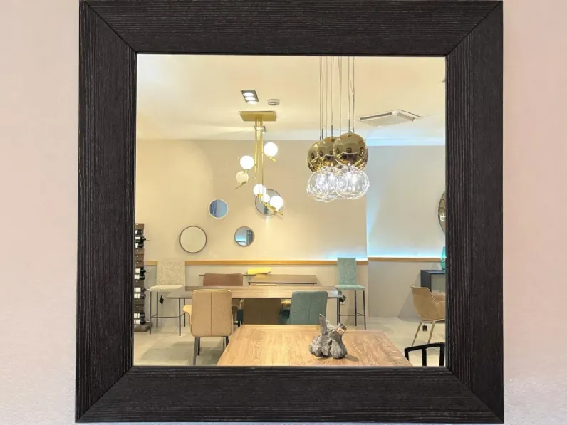 Specchio stile moderna modello Double in OFFERTA OUTLET 