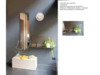 Specchio moderna Geometrika e mogg sfoglia  di Pianca a prezzo scontato