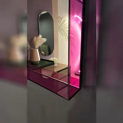 Specchio design Specchio kartell only me fucsia traspare di Kartell a prezzo scontato