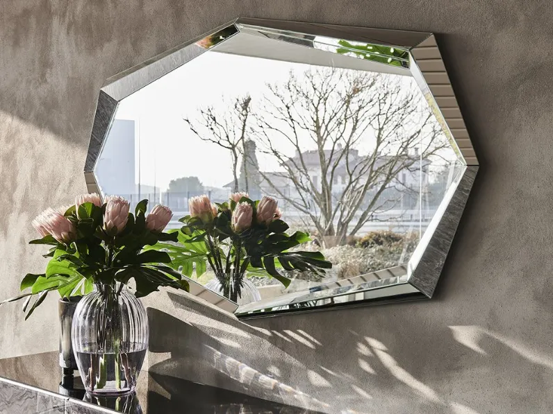 Specchiera in stile moderno Emerald OFFERTA OUTLET