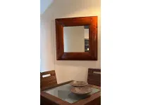 Specchio modello Specchio cornice legno quadrato di Artigianale a prezzi outlet