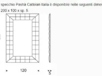 Specchiera Pasha' di Cattelan italia a prezzi ribassati