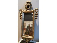 Specchio classico Foglia argento anticato p di Of ongaro & fuga a prezzo Outlet