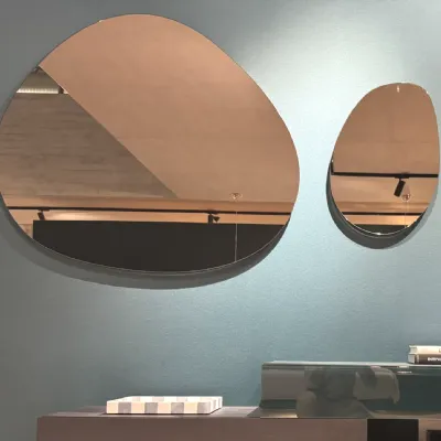 Specchio design Coppia pleasure 1395 e 1392 di Lago scontato -45%