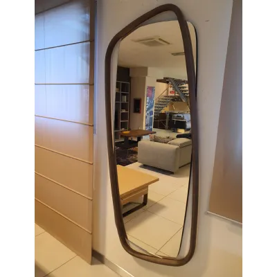 Specchio design Golden wood di Ozzio a prezzo scontato