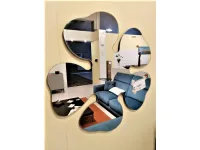 Specchio design Le foglie di Artigianale in Offerta Outlet