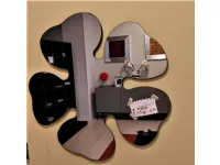 Specchio design Le foglie di Artigianale in Offerta Outlet
