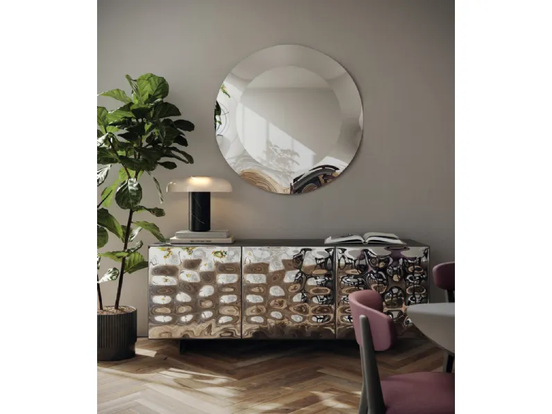 Specchio design Specchio glimpse tondo di Scavolini in Offerta Outlet