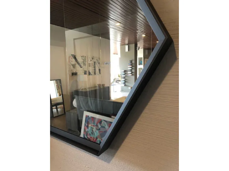 Specchio in stile design Esagona OFFERTA OUTLET